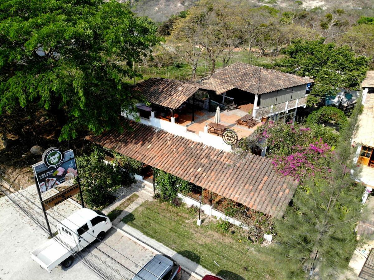 Jardin Cafe Hotel & Restaurant Gracias Exterior foto